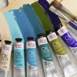 Oil Paint - Rósa Gallery Oil Colour - 45ml - Cobalt Blue Medium