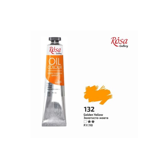 Olajfesték - Rósa Gallery Oil Colour - 45ml - Aranysárga