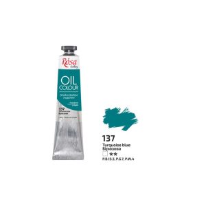 Oil Paint - Rósa Gallery Oil Colour - 45ml - Turquoise Blue