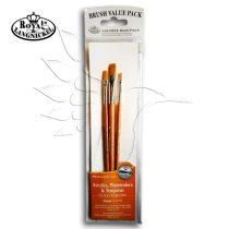   Ecsetkészlet - Royal & Langnickel Gold Taklon Brush Shader Set 3pcs