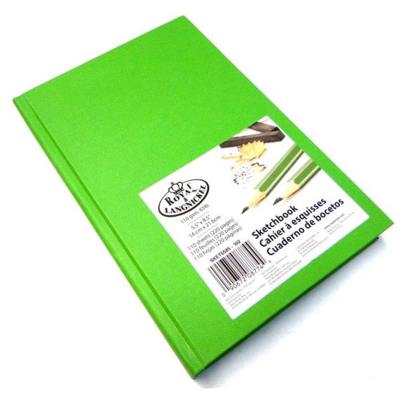 Sketch Book - Royal & Langnickel Sketchbook 220 pages, 110 gr, 14x21,6cm - Light Green