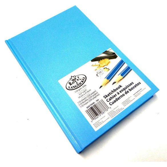 Sketch Book - Royal & Langnickel Sketchbook 220 pages, 110 gr, 14x21,6cm (Light Blue)