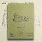 Vázlattömb - SMLT Drawing Pad - White 290gr, 20 sheets