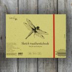   Vázlattömb - SMLT Sketch authenticbook - Cream 80gr, 36 lap, 17,6x24,5cm