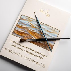  Akvarelltömb - SMLT Professional Watercolor Paper, 300gr, 10 lap - 20x28cm