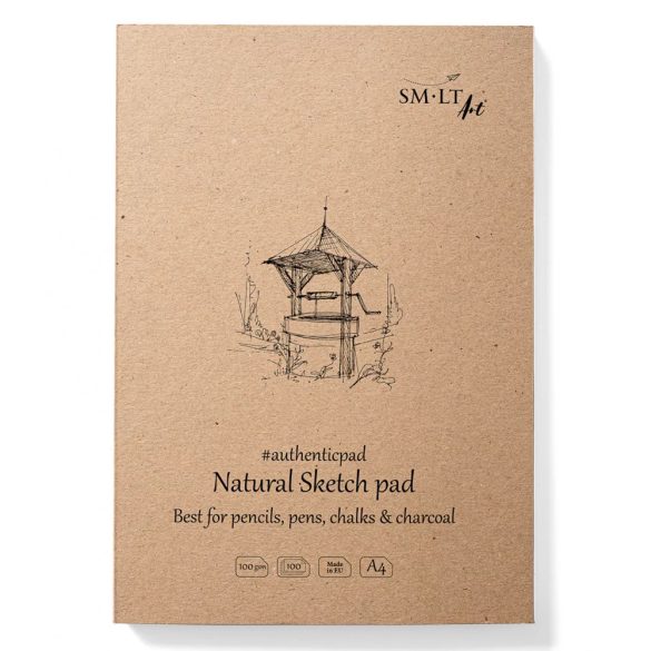 Vázlattömb - SMLT Sketch Pad - Natural 100gr