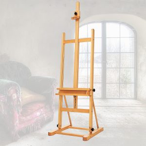 Easel - MEEDEN Large Professional H-Frame Art Painting Easel with Storage Tray