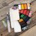 Akvarellfesték készlet - Royal & Langnickel Essentials Artist Colors FlipKit Trawel Watercolor Set 19pcs