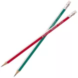 Yalong To Go Triangle Graphite Pencil with Eraser Tip 12pcs -  Turquoise Green