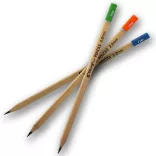Yalong To Go Triangle Graphite Pencil 12pcs - Natural/Orange