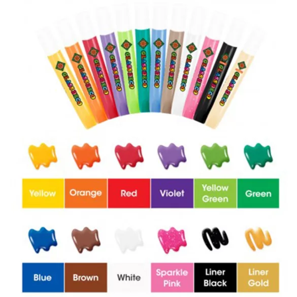 Glass Deco collection 12x10.5 ml