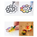 Üvegmatrica festék készlet - Glass Deco üvegfesték 6x10.5 ml