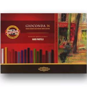 Kemény pasztellkréta - KOH-I-NOOR Gioconda 8115 Artist's School Hard Pastels Pack of 36