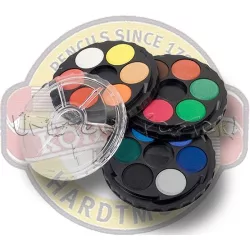 Akvarellfesték készlet - Koh-I-Noor 171503 Round Watercolor Paint Box, 12 Colours
