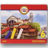 KOH-I-NOOR Gioconda 8111 Artist's School Hard Pastels Pack of 6 (and other packs)