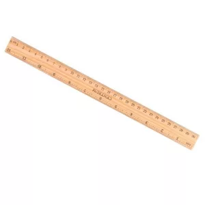 Vonalzó, egyenes műanyag 30cm - Ruler 30cm