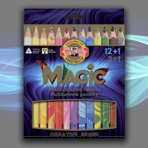 Koh-I-Noor Magic Multicoloured Pencils 12+1