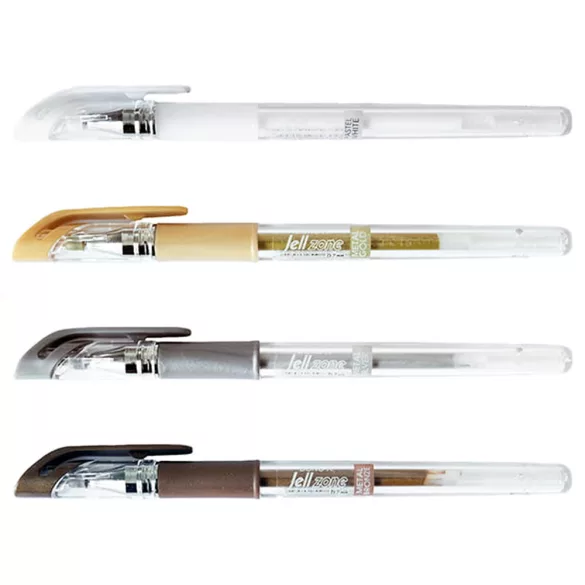 Zseléstoll - Dong-A Jell Zone 0.7 Gel Ink Pen - Ezüst