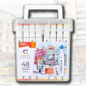Sketch Marker Set - Deli Color Emotion 48 