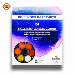   Watercolor set, aniline watercolour - Koh-i-noor Anilinky 24pc