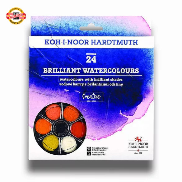 Akvarell készlet, Anilin festék - Koh-i-noor Anilinky 12db, 24db