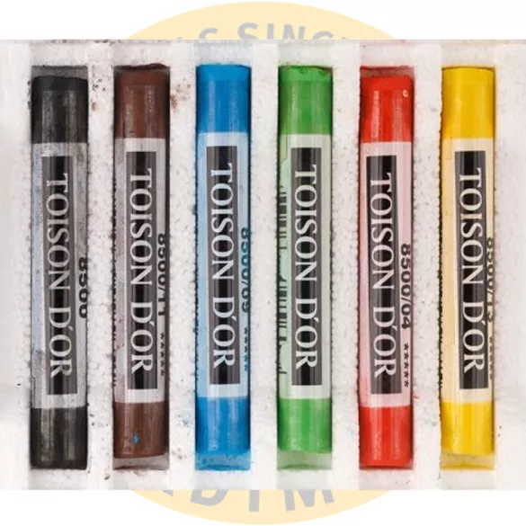 Soft Pastel Set - Koh-I-Noor Toison D'Or - Soft Pastels 6