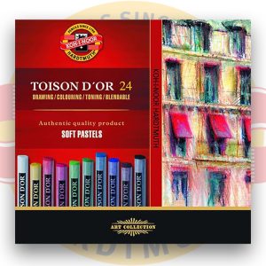 Soft Pastel Set - Koh-I-Noor Toison D'Or - Soft Pastels 24