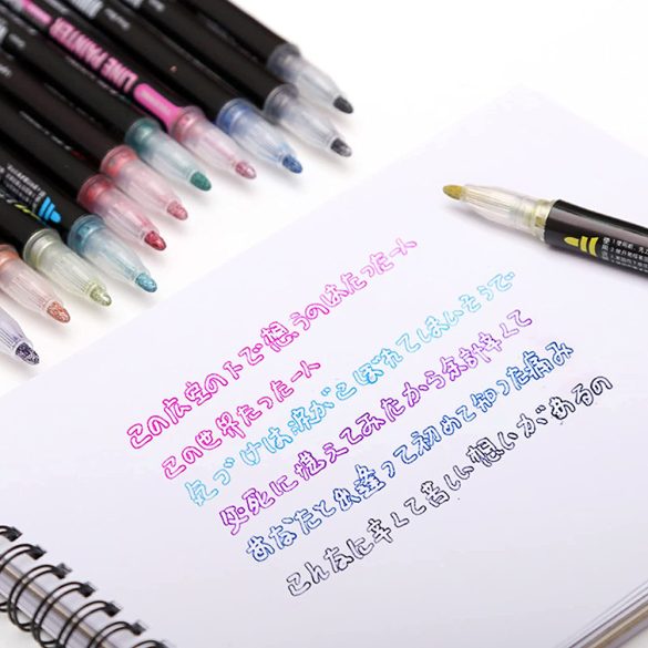 Marker Set - Gel Outlinepen Set 8 pcs