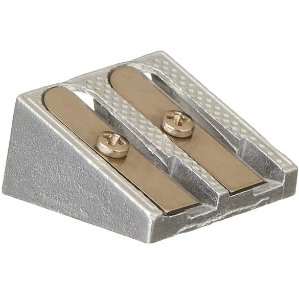 deli Sharpener, 2 Holes (8mm, 12mm), Durable Aluminium