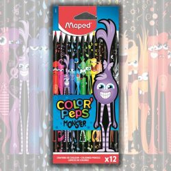 Színesceruza készlet - Maped Colour'Peps Monster, 24pcs