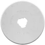 OLFA 45mm Rotary Cutter Replacement Blade, 1 Blade (RB45-1)