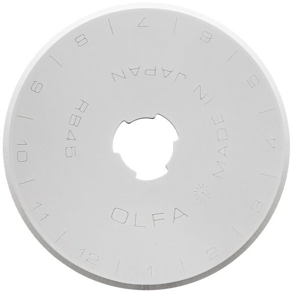 Dekor pótpenge, körpenge - OLFA 45mm Rotary Cutter Replacement Blade, 1 Blade (RB45-1)