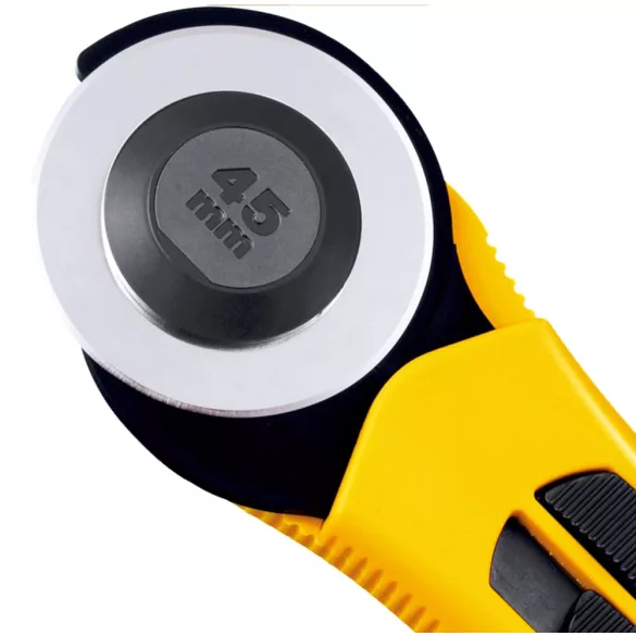 OLFA 45mm Rotary Cutter Replacement Blade, 1 Blade (RB45-1)