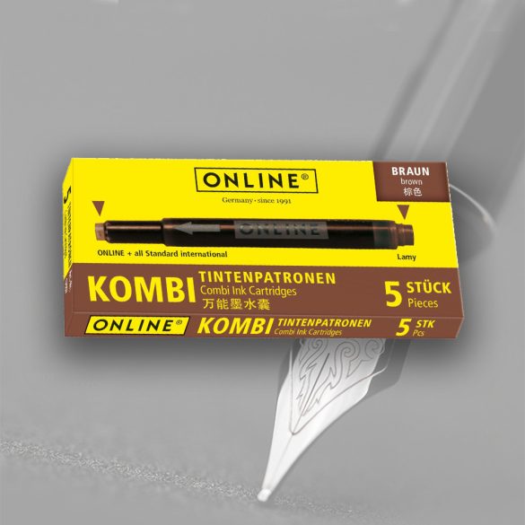 Combi Ink Cartridge - Brown