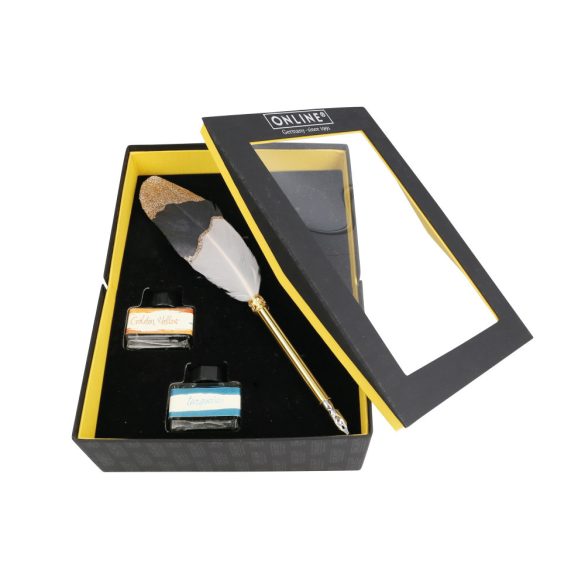 Calligraphy Feather Dip Pen - Lúdtoll, 1,5mm - Kifutó termék