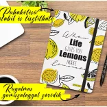 Kalligráfia tömb - ONLINE Bullet Journal Tropical leaf - pontozott A/5 -ös méret - Pontozott