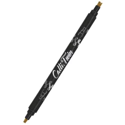   Kalligráfia toll, kétvégű marker - Online Calli.TWIN Double Tip Pen Maple