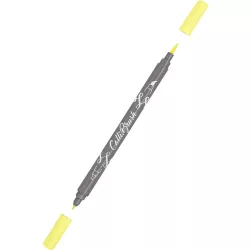   Kalligráfia toll, kétvégű marker - Online Calli.Brush Double Tip Pen Vanilla