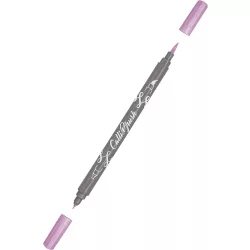   Kalligráfia toll, kétvégű marker - Online Calli.Brush Double Tip Pen Lavender
