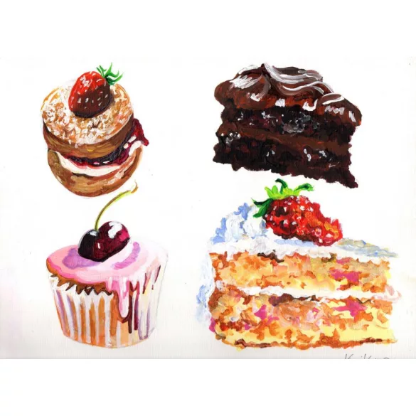 Akriltömb - Strathmore 400 Acryl Pad - 400 gr, 10 lapos, 31x46 cm, ragasztott