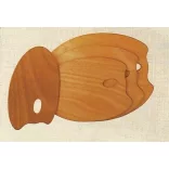 Színkeverő PALETTA - MABEF, ovális 20x30cm