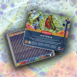 Pencil Set - Derwent Inktense pencil sets - 24pcs