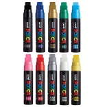 Acrylic felt - Uni Posca Chisel Tip - 15mm - Gold