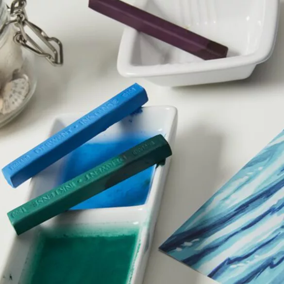 Akvarellkréta - Derwent Inktense Blocks tinta-kréta - 24db