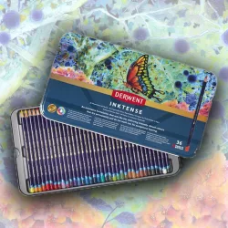 Ceruzakészlet - Derwent Inktense tintaceruza – kiszerelések: 12db, 24db; 72db