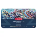 Akvarellkréta - Derwent Inktense Blocks tinta-kréta - 72db