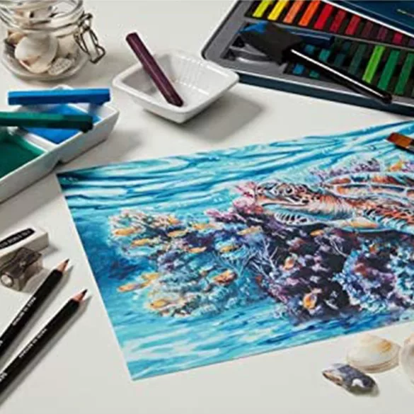 Akvarellkréta - Derwent Inktense Blocks tinta-kréta - 72db