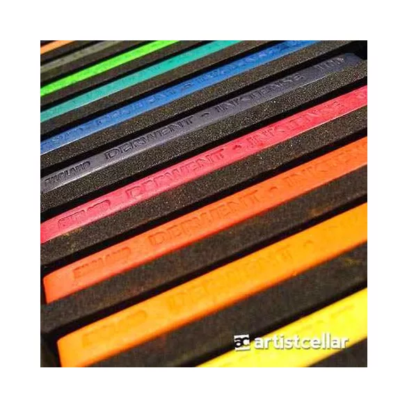 Akvarellkréta - Derwent Inktense Blocks tinta-kréta - 72db