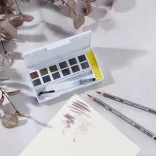 Akvarellfesték készlet - Derwent Graphitint Paint készlet 12