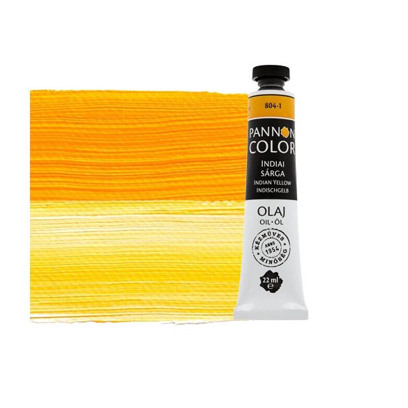 Olajfesték - Pannoncolor Művészfesték 22ml - 804-1 indiai sárga